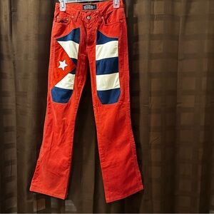 Jeckerson Limited Edition Patriotic Jeans-very cool and very patriotic! Size 42